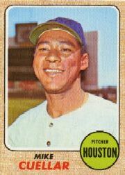 1968 Topps Baseball Cards      274     Mike Cuellar